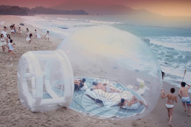 汉阳充气球形帐篷
